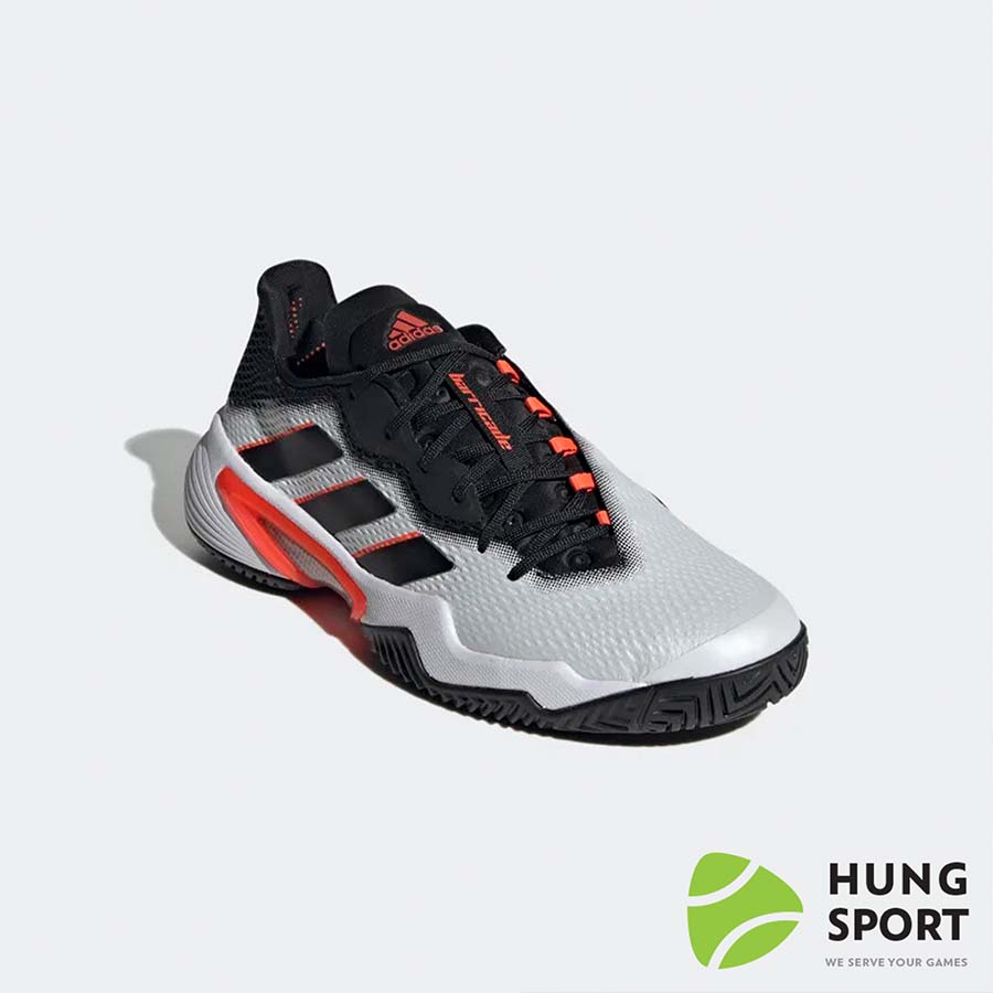 Giày Tennis Adidas Barricade Trắng/Đen/Đỏ