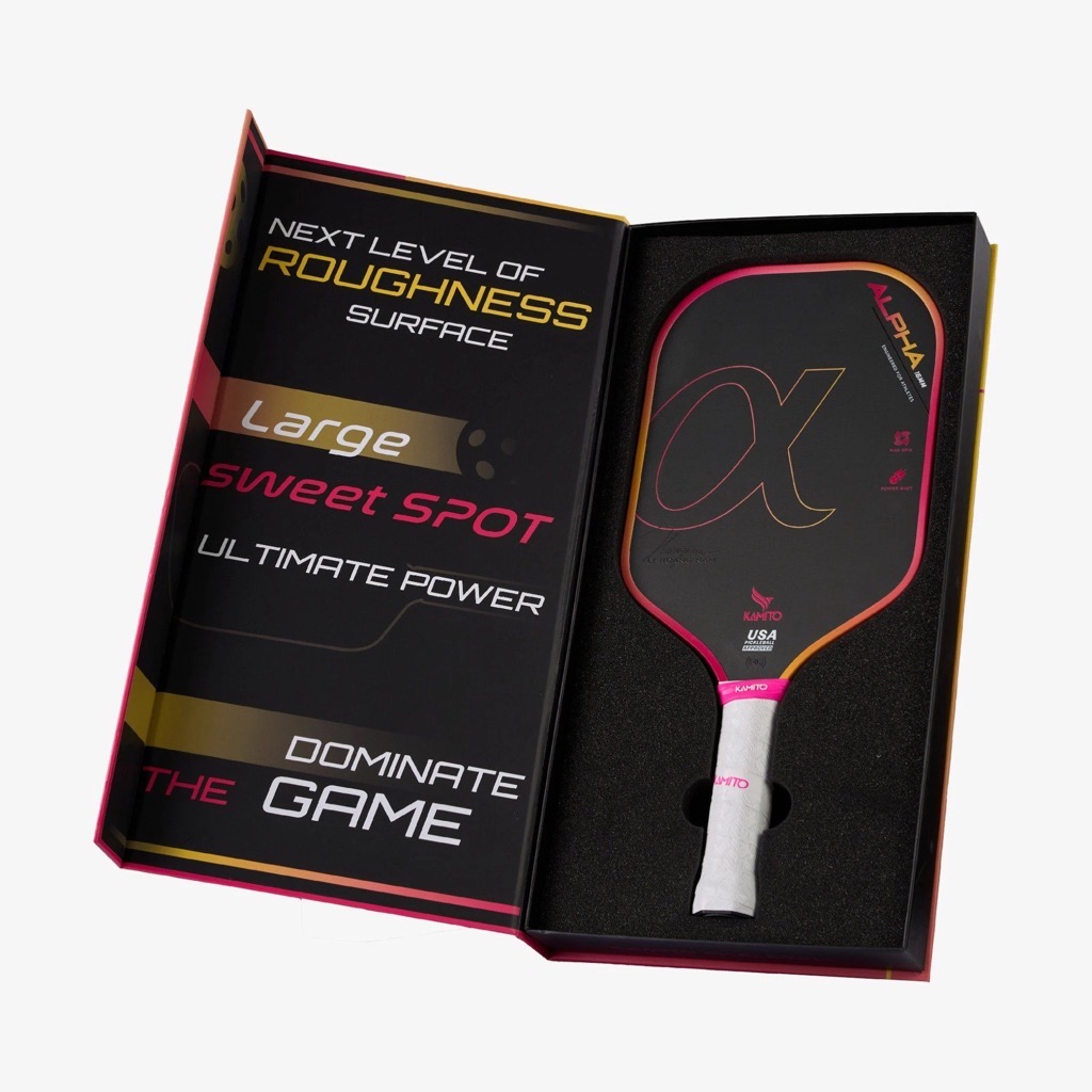 Vợt Pickleball Kamito Alpha 16mm Lý Hoàng Nam