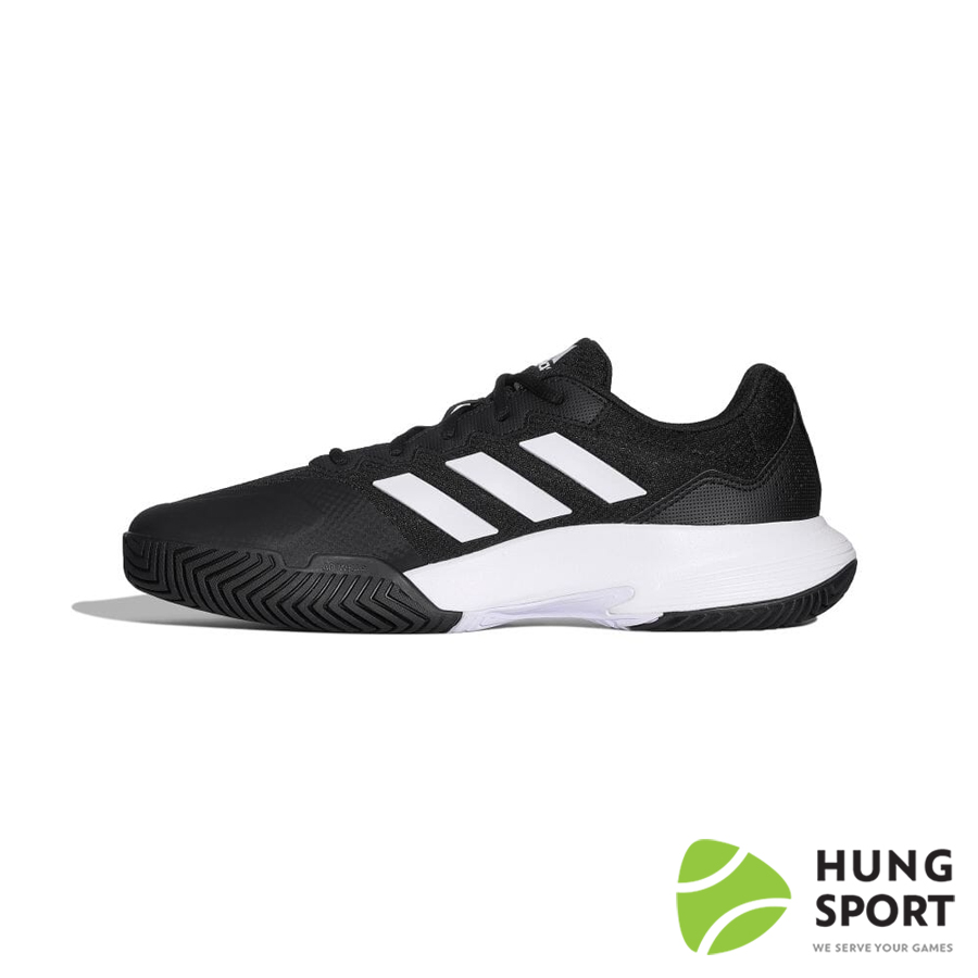 Giày Tennis Adidas Game Court 2.0 Đen/Trắng