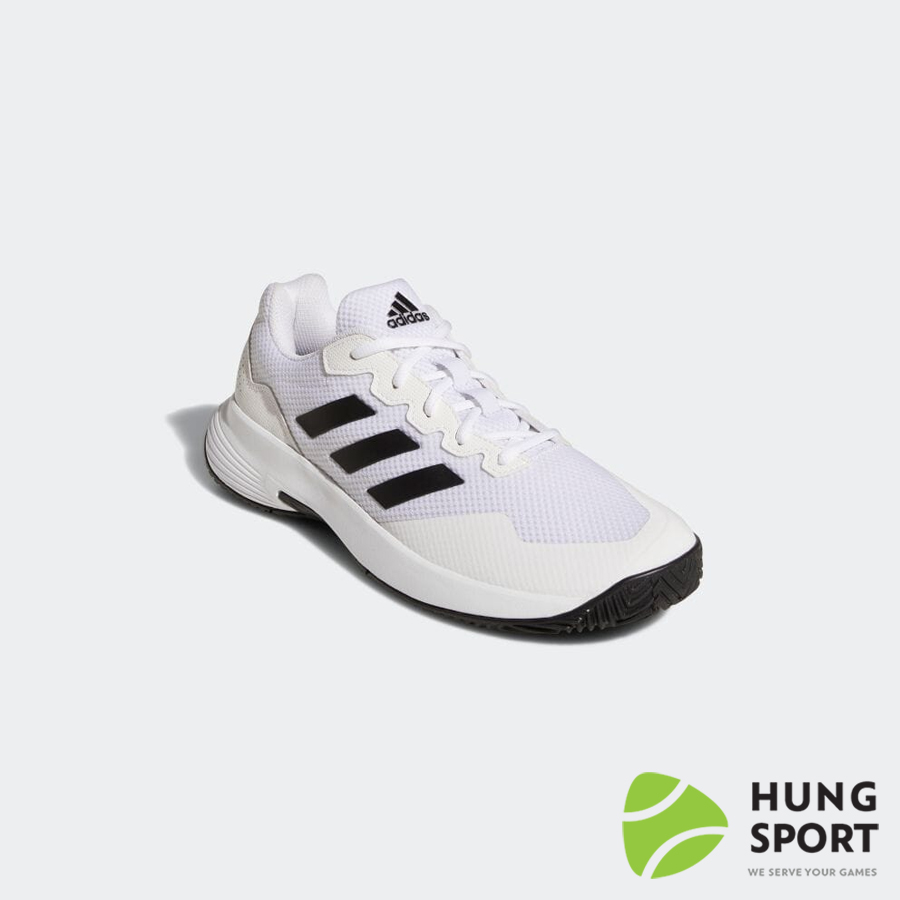 Giày Tennis Adidas Game Court 2.0 Trắng/Đen