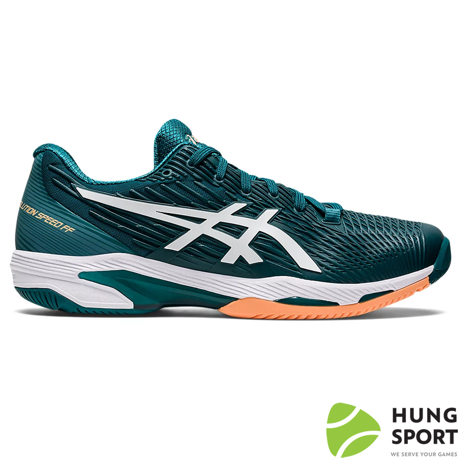 Giày Tennis Asics Solution Speed FF 2.0 Xanh Rêu/Trắng/Xanh Rêu