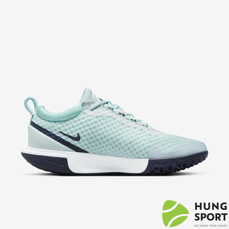 Giày Tennis Nike Court Zoom Pro HC Xanh/Đen/Trắng