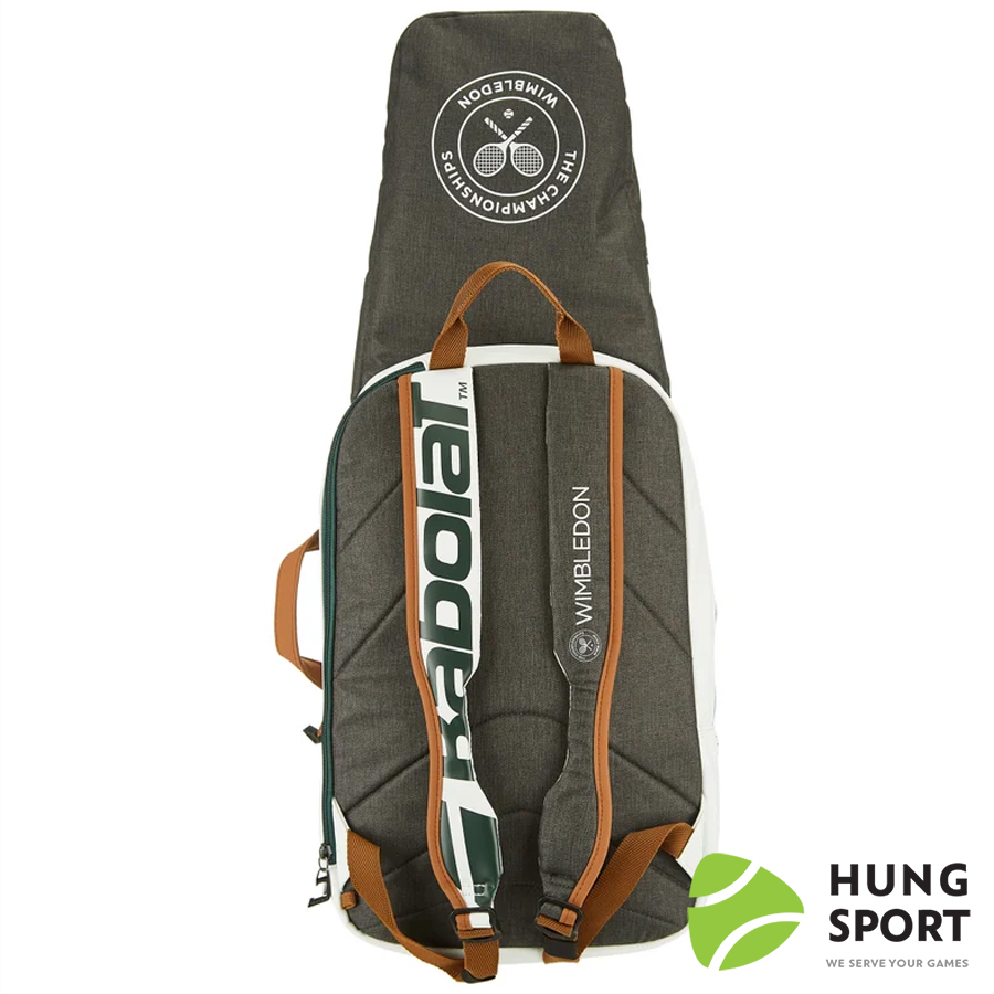 Balo Babolat Pure Drive Xanh/Trắng Winbledon