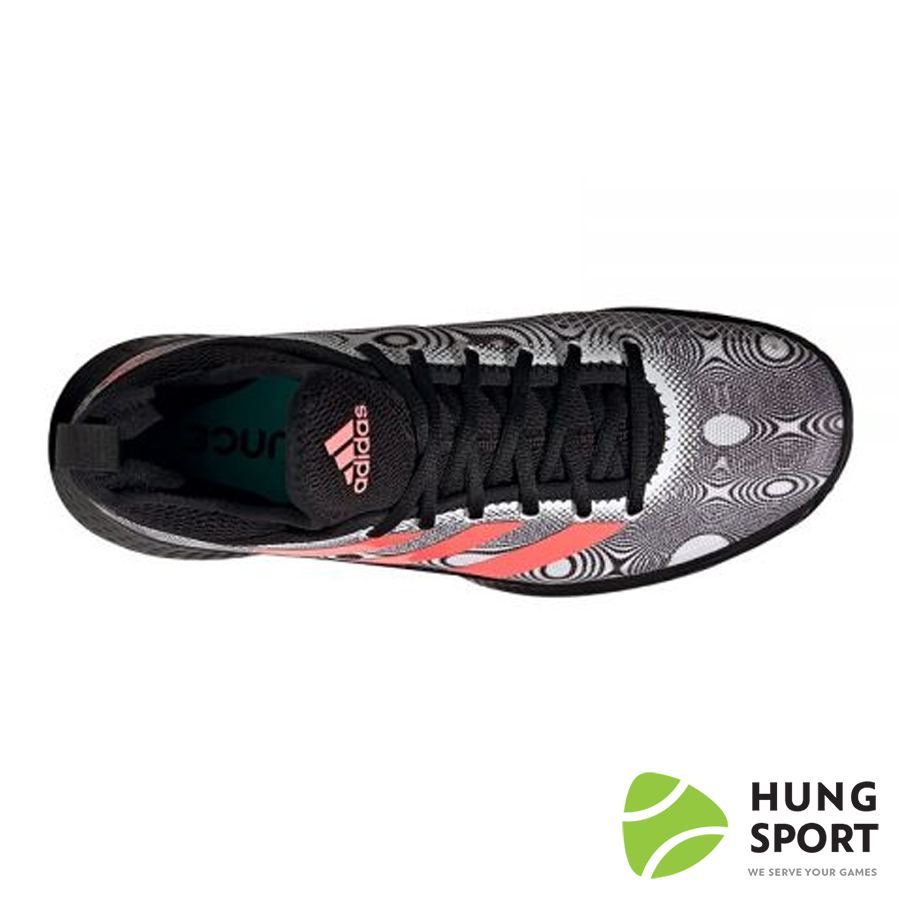 Giày Tennis Adidas Defiant Generation Họa Tiết/Đỏ/Đen
