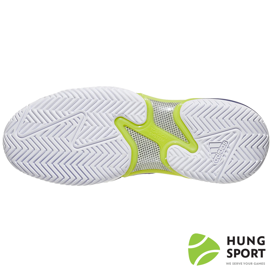 Giày Tennis Adidas Barricade Tím/Trắng/Vàng