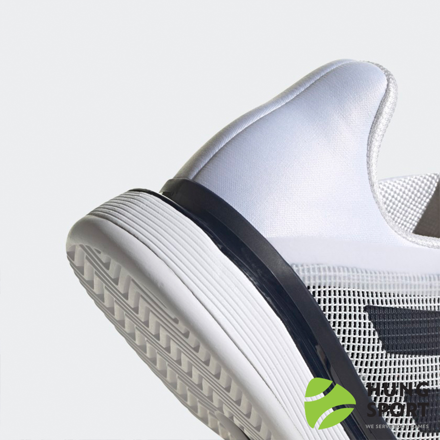 Giày Tennis Adidas Solematch Bounce M Trắng/Đen