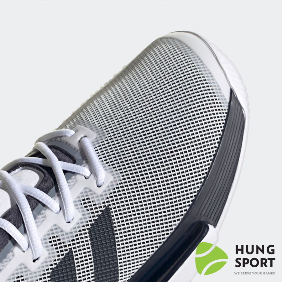 Giày Tennis Adidas Solematch Bounce M Trắng/Đen