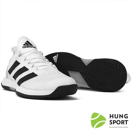 Giày Tennis Adidas Adizero Ubersonic 4 Trắng/Đen