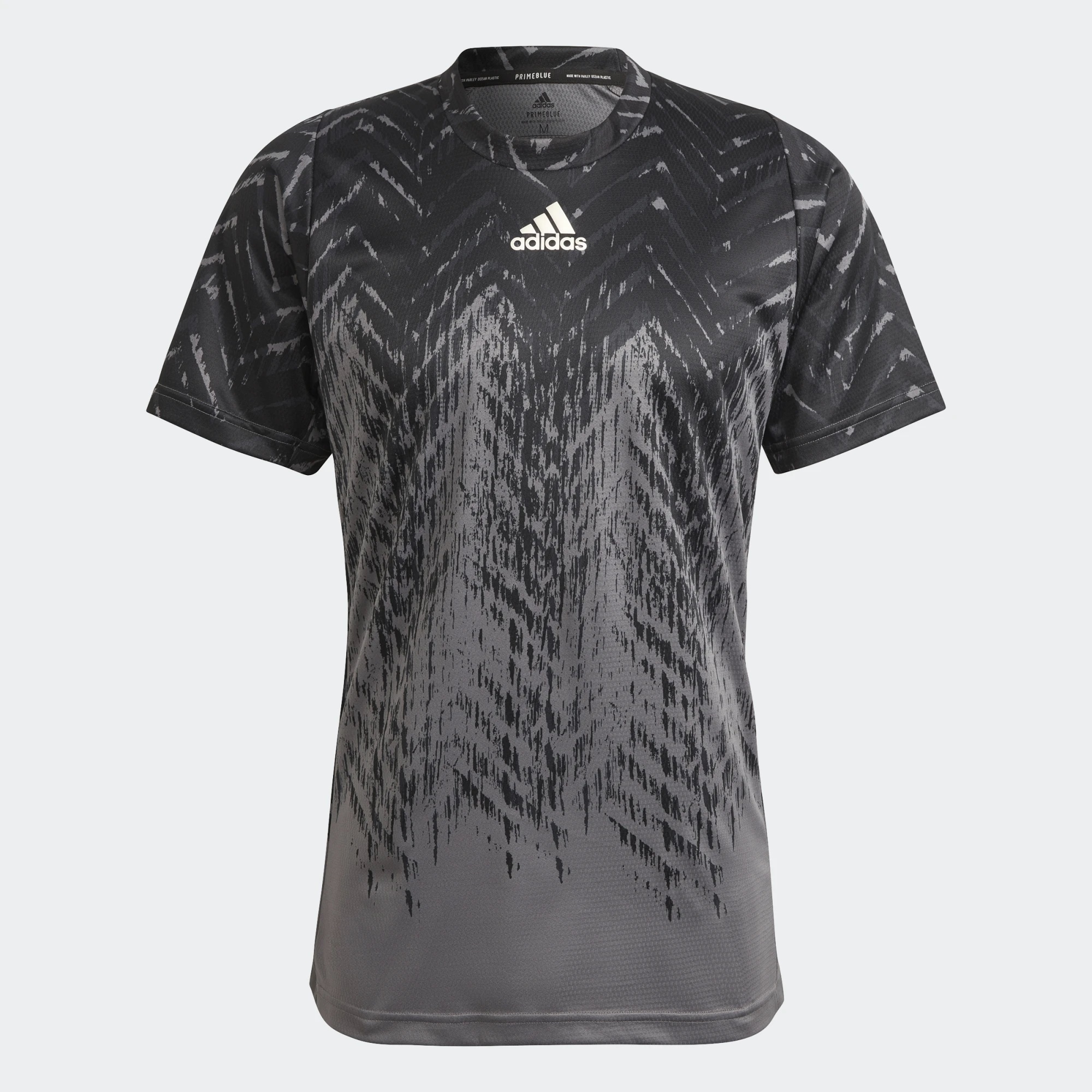 Áo Tennis Adidas Flift Print Tee Primeblue Black