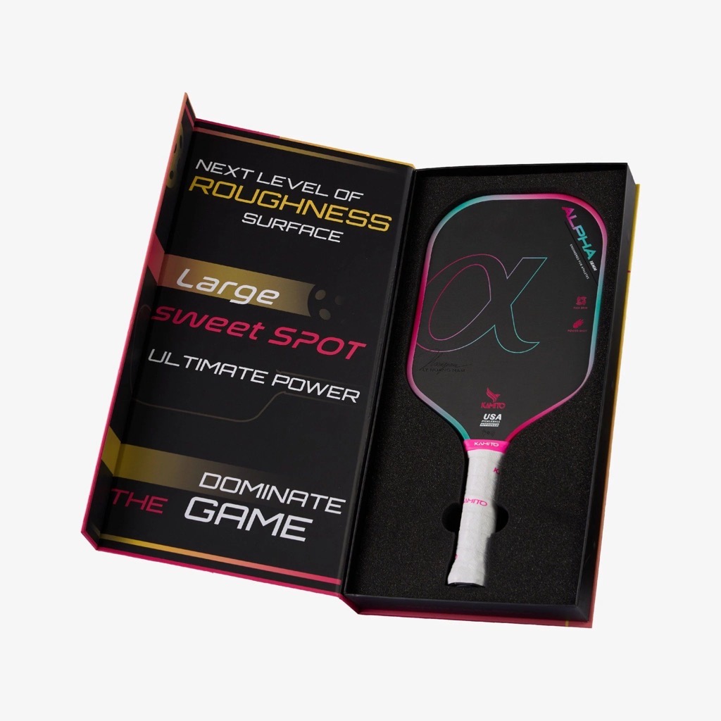 Vợt Pickleball Kamito Alpha 16mm Lý Hoàng Nam