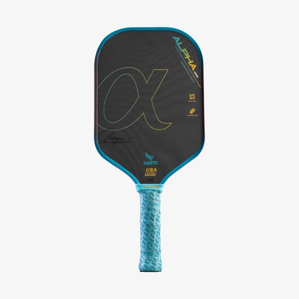 Vợt Pickleball Kamito Alpha 16mm Lý Hoàng Nam