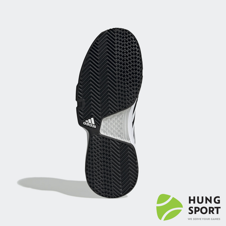 Giày Tennis Adidas CourtJam Bounce Đen/Trắng