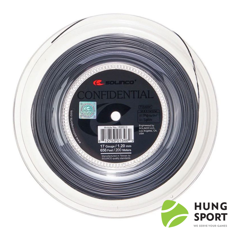 Solinco Vertrouwelijke Tennis String (16L Solinco Vertrouwelijke Tennis String (16L