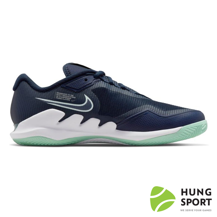 Giày Tennis Nike Court Air Zoom Vapor Pro Đen/Trắng/Xanh
