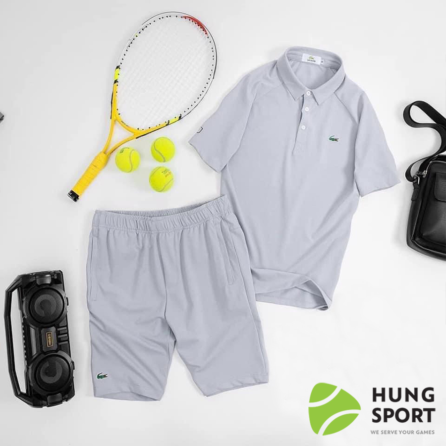 Bộ quần áo tennis Lacoste Polo VNXK