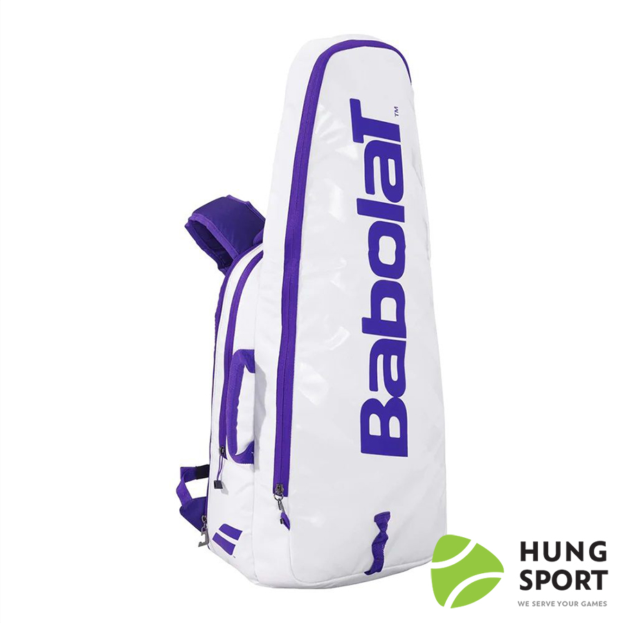 Balo Babolat Pure Drive Tím/Trắng Winbledon