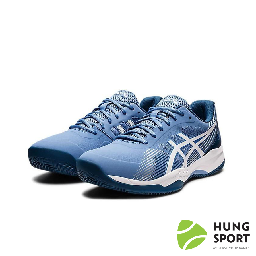 Giày Tennis Asics Gel Game 8 Xanh/Trắng