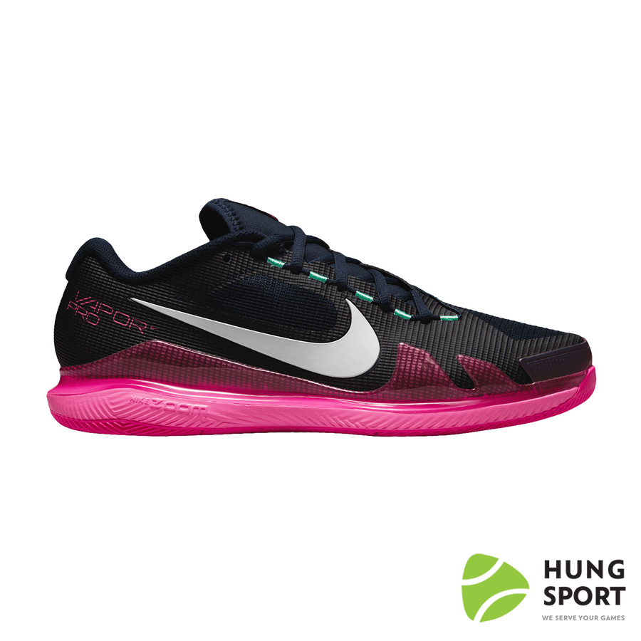 Giày Tennis Nike Court Air Zoom Vapor Pro Đen/Trắng/Hồng