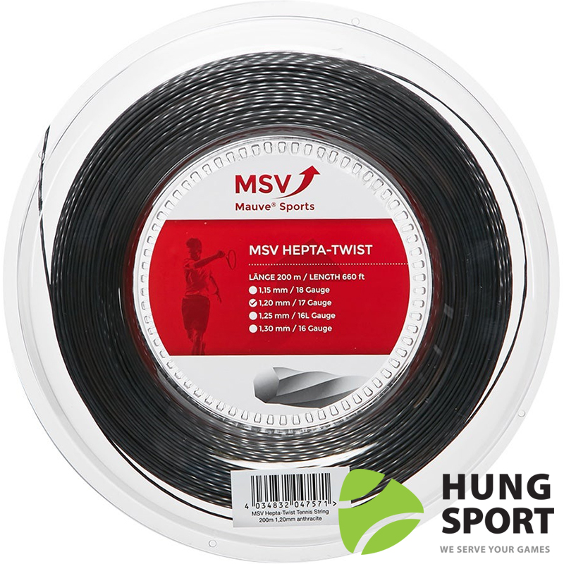 Cước tennis MSV Hepta Twist (MSV Xoắn)