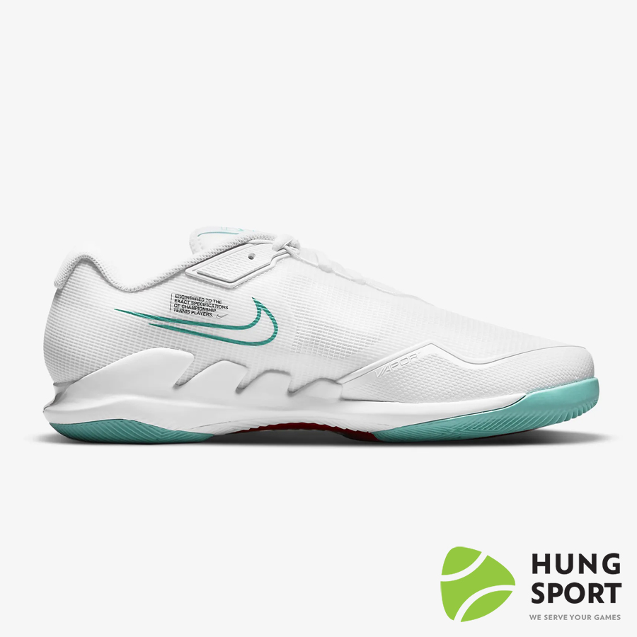 Giày Tennis Nike Zoom Vapor Pro HC Trắng/Đỏ/Trắng