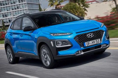 Hyundai Kona hybrid cuối cùng cũng chính thức lộ diện