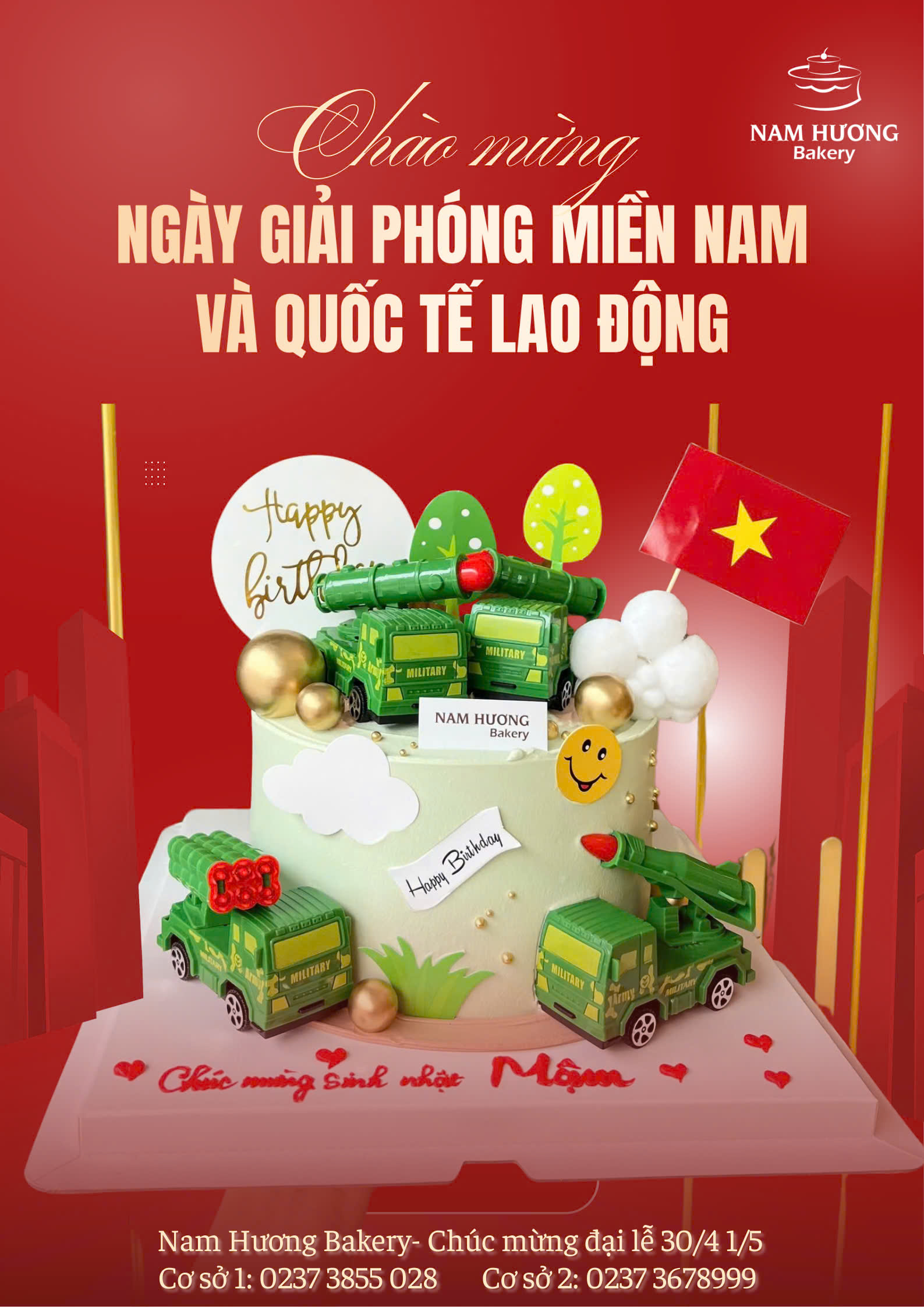 🇻🇳 CHÀO MỪNG NGÀY GIẢI PHÓNG MIỀN NAM 30/4 & QUỐC TẾ LAO ĐỘNG 1/5 🇻🇳
