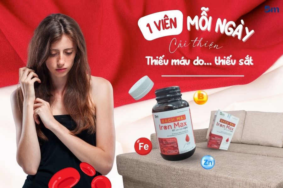 Thiếu máu do thiếu sắt: Bổ sung sắt thế nào là an toàn?