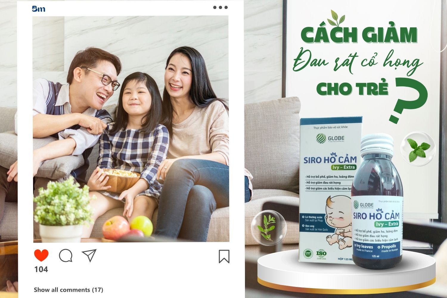 Bí quyết từ thiên nhiên giúp giảm đau rát cổ họng cho trẻ