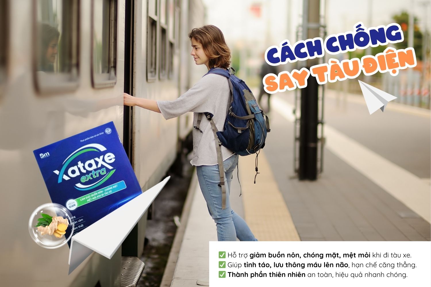 Đi tàu điện có say không? Gợi ý những cách chống say tàu điện hữu hiệu