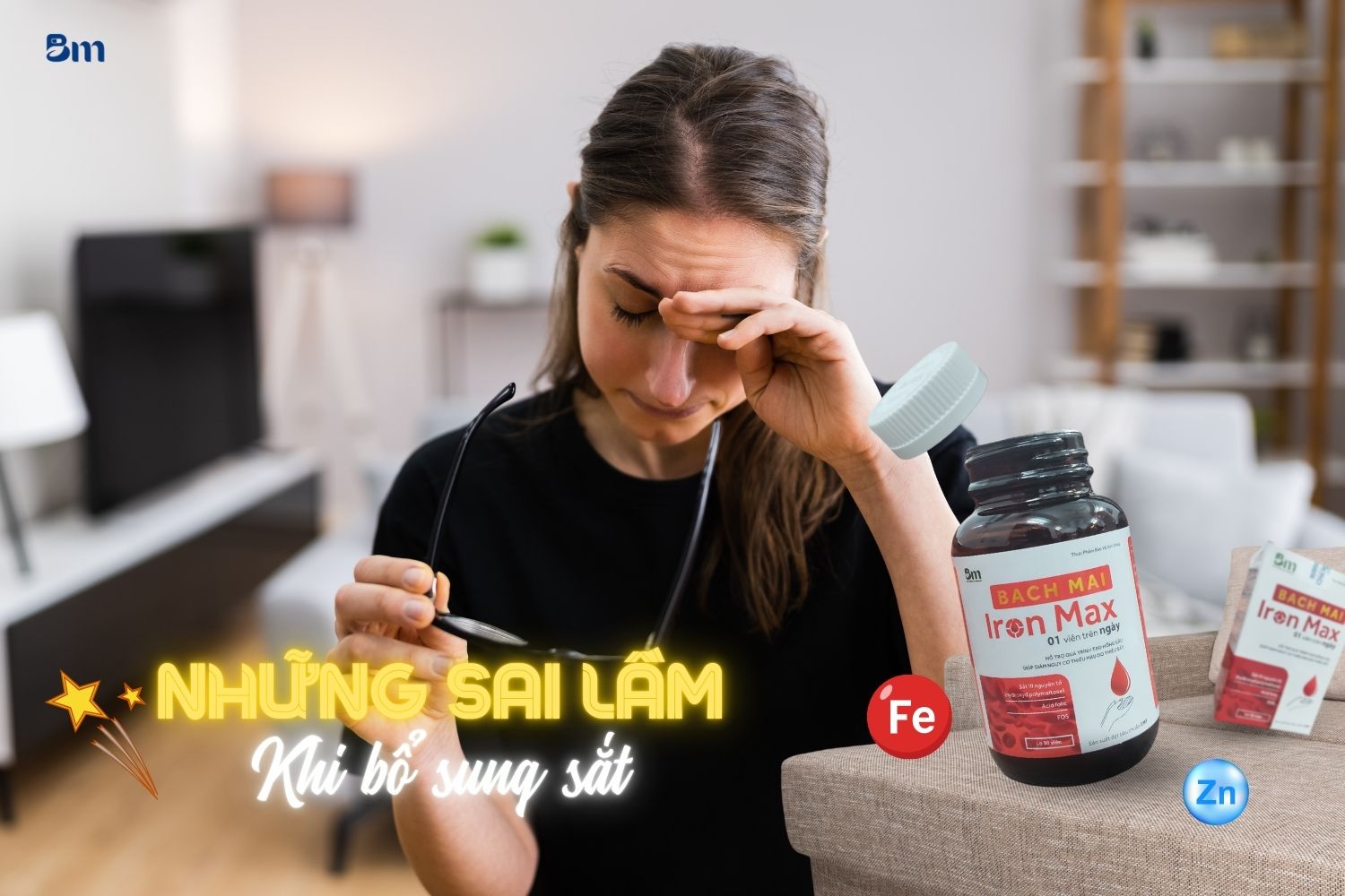 Những sai lầm khi bổ sung sắt mà nhiều người mắc phải