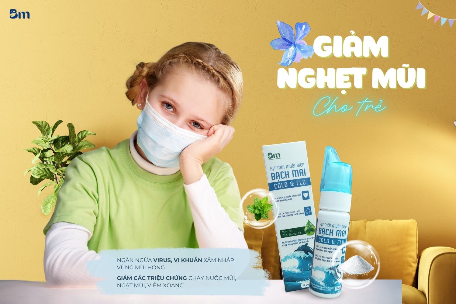 Giảm nghẹt mũi cho trẻ: Bí quyết an toàn và hiệu quả cho bé yêu