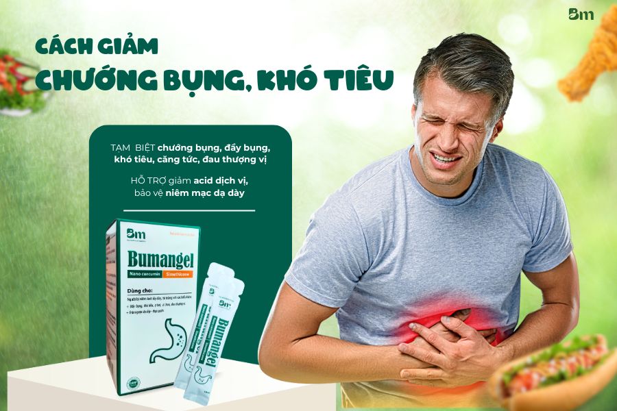 Những cách giúp giảm chướng bụng khó tiêu trong