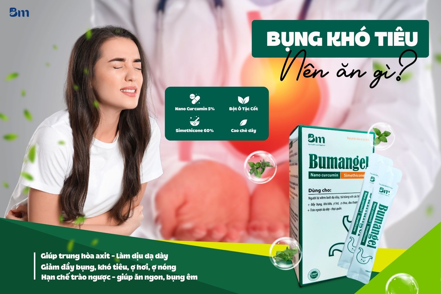Bụng khó tiêu ăn gì để bụng nhẹ nhõm, tiêu hóa khỏe mạnh?