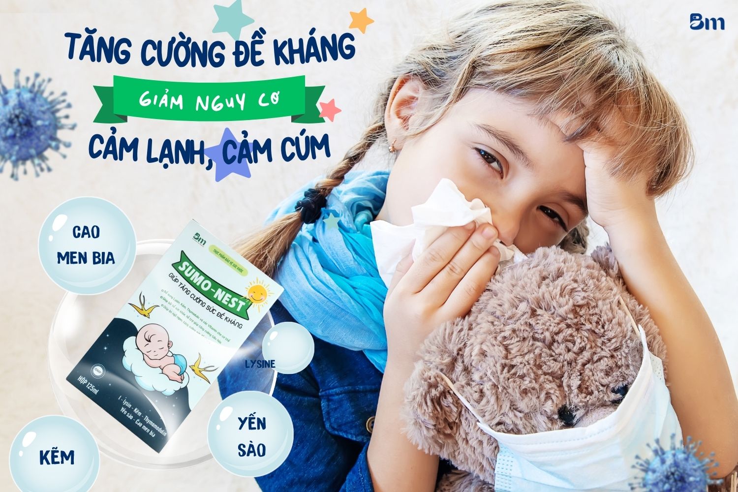 Vì sao trẻ cảm cúm liên tục, 2-3 lần liên tiếp? Bố mẹ cần làm gì?