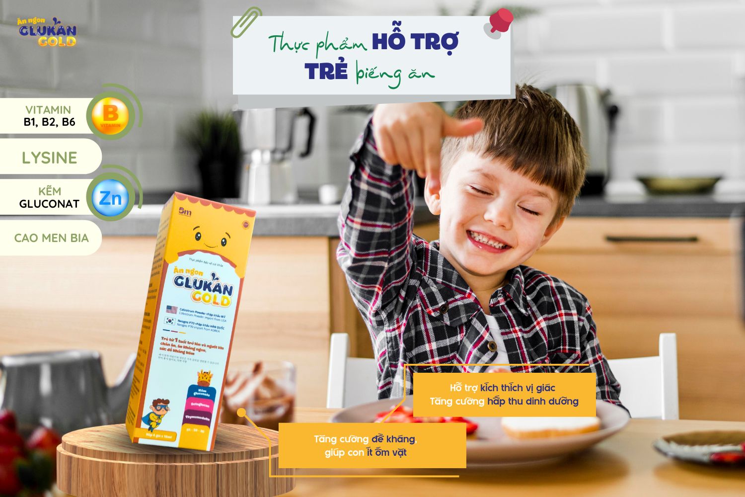 Bật mí thực phẩm hỗ trợ trẻ biếng ăn đang 'làm mưa làm gió' trên thị trường