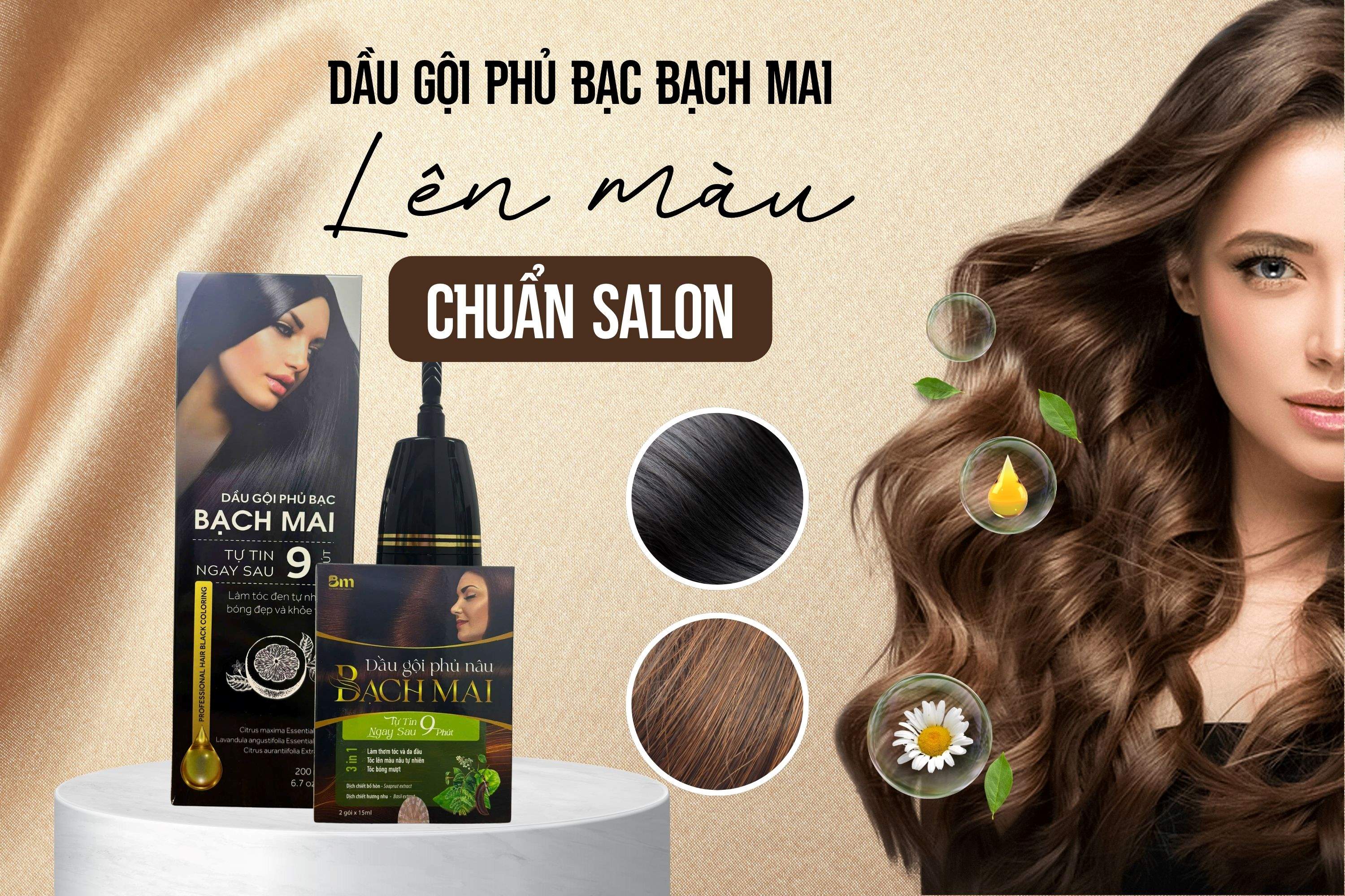 Dầu gội phủ bạc là gì? Bí quyết giúp lên màu chuẩn salon ngay tại nhà