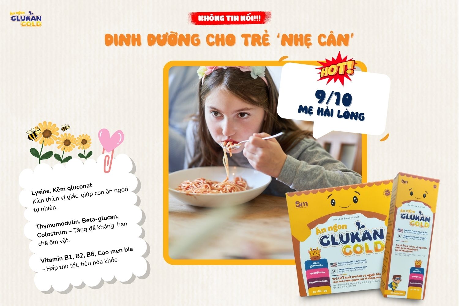 Bí quyết dinh dưỡng cho trẻ nhẹ cân, giúp con bắt kịp đà tăng trưởng