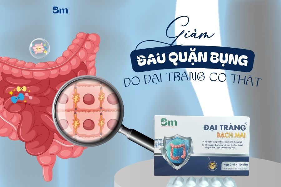 Tips giúp giảm đau bụng do co thắt đại tràng nhanh chóng, hiệu quả