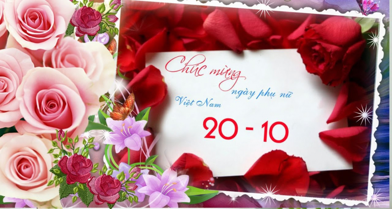 CHÚC MỪNG NGÀY PHỤ NỮ VIỆT NAM 20/10