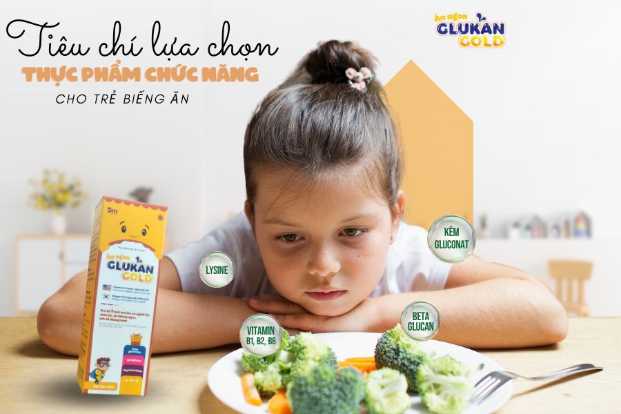 4+ tiêu chí khi lựa chọn thực phẩm chức năng cho trẻ biếng ăn