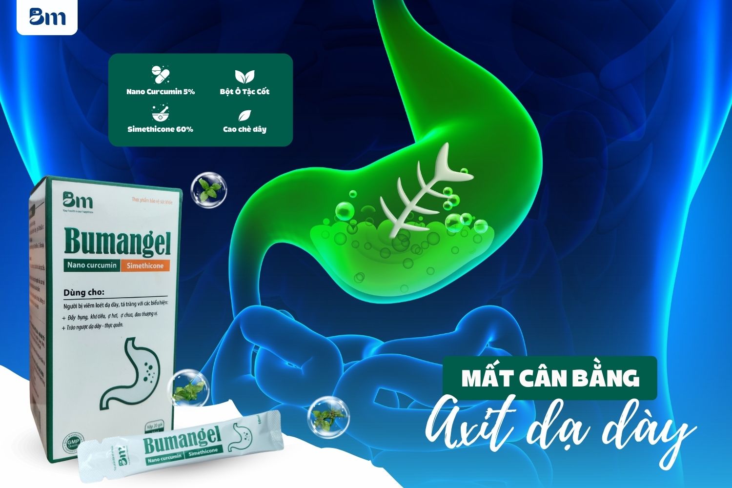 Mất cân bằng axit dạ dày: Thủ phạm gây khó tiêu, trào ngược