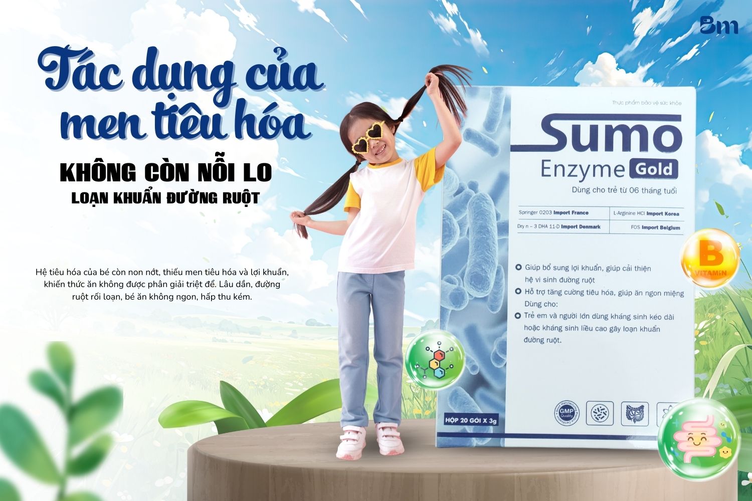 Men tiêu hóa có tác dụng gì? Giải đáp từ A đến Z cho cả nhà