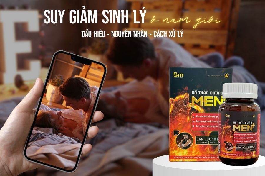 Suy giảm sinh lý ở nam giới: Dấu hiệu, nguyên nhân và cách xử lý