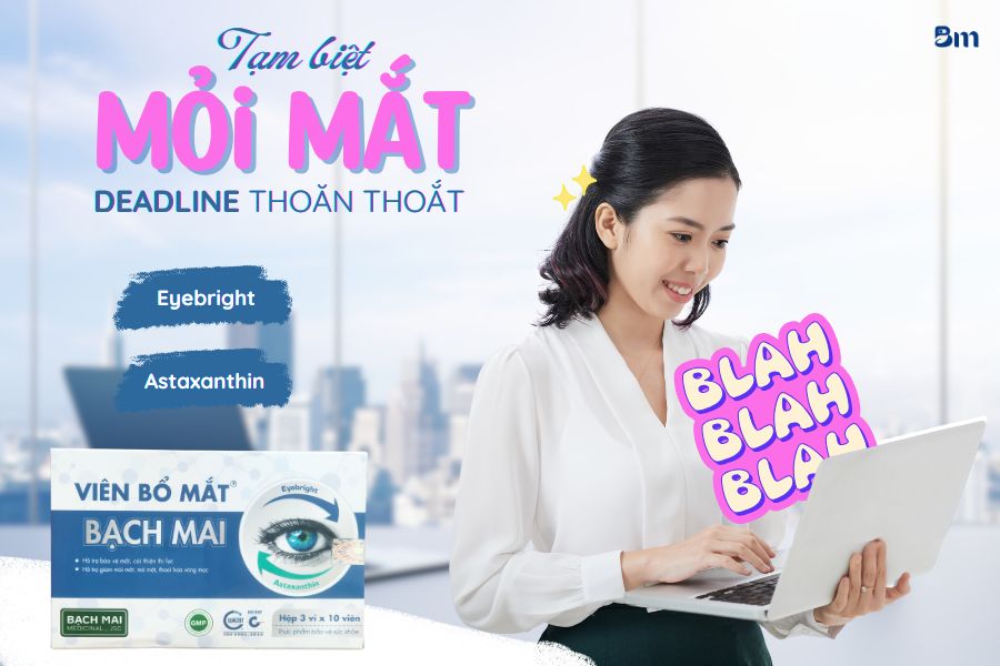 Cách giảm khô mắt cho dân công sở an toàn, hiệu quả tại nhà
