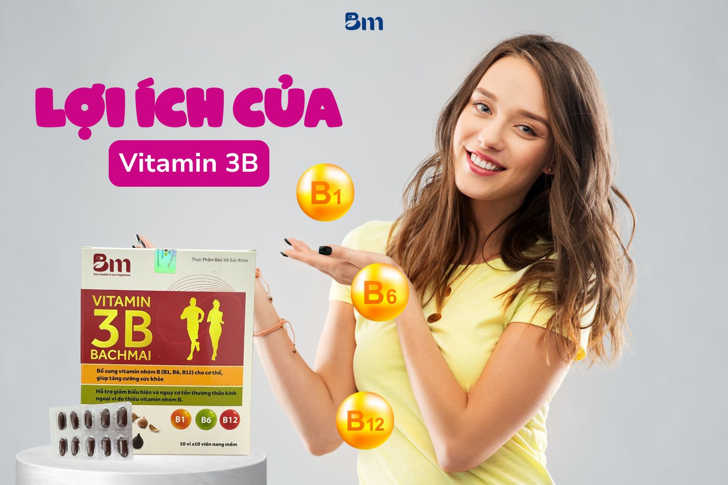 Lợi ích của Vitamin 3B - Bảo bối cải thiện sức khỏe tâm thần hữu hiệu