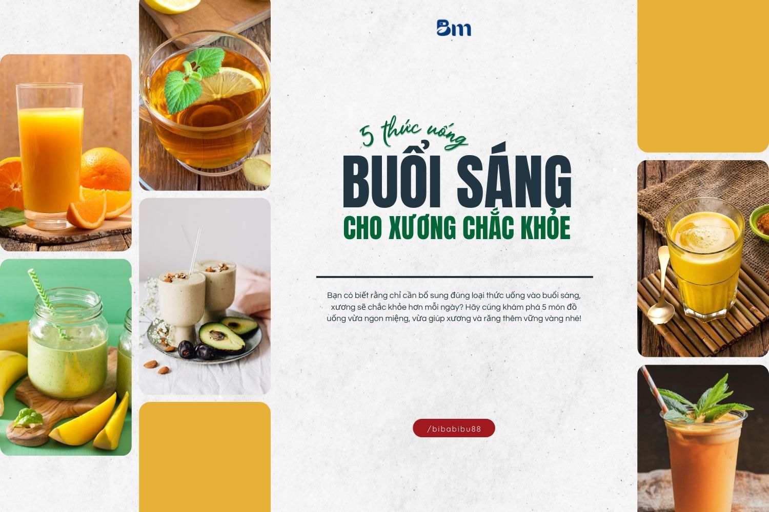 Top 5+ thức uống bổ xương khớp: Bí quyết cho hệ vận động dẻo dai