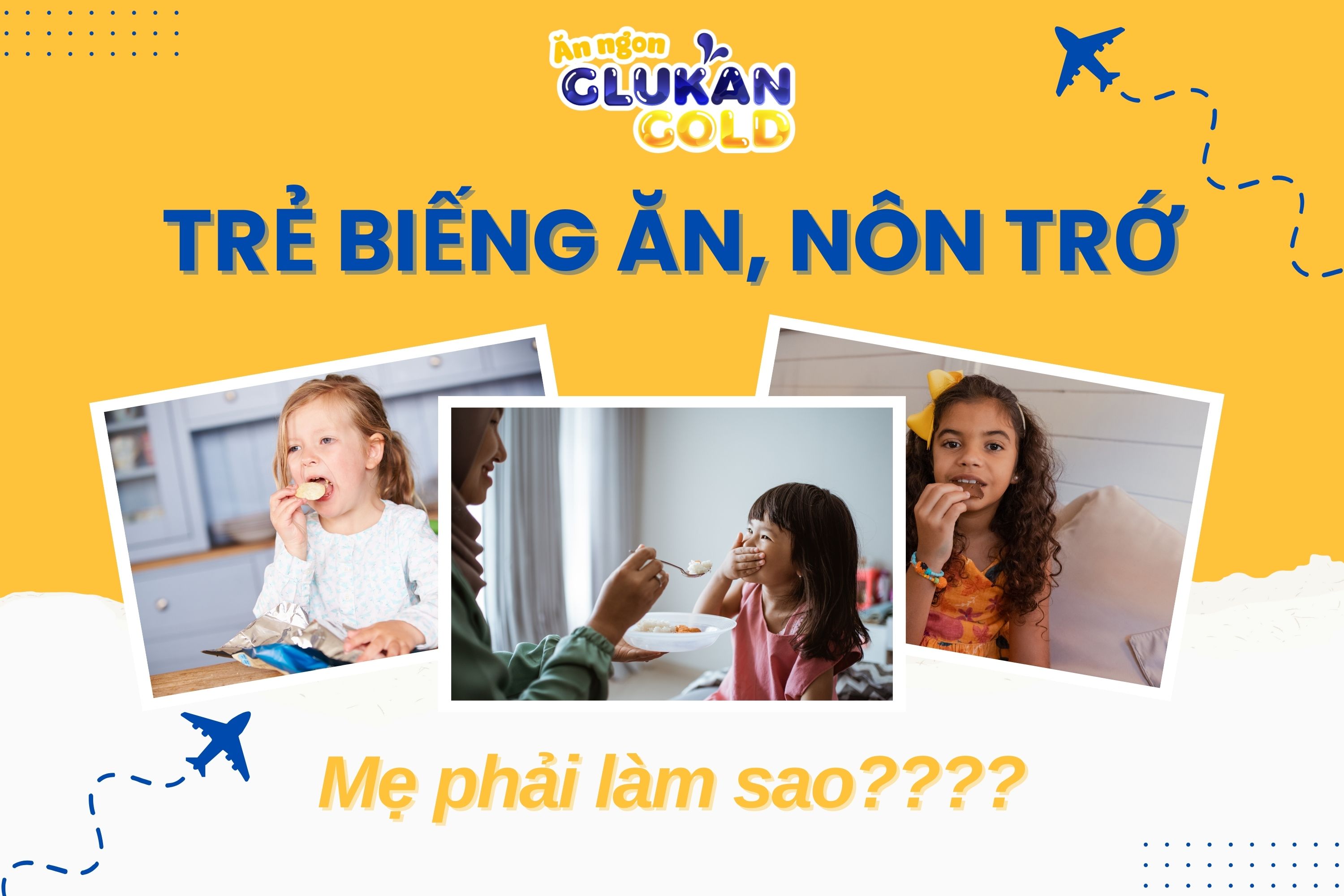 Nỗi lo biếng ăn nôn trớ ở trẻ: Bố mẹ cần làm gì?