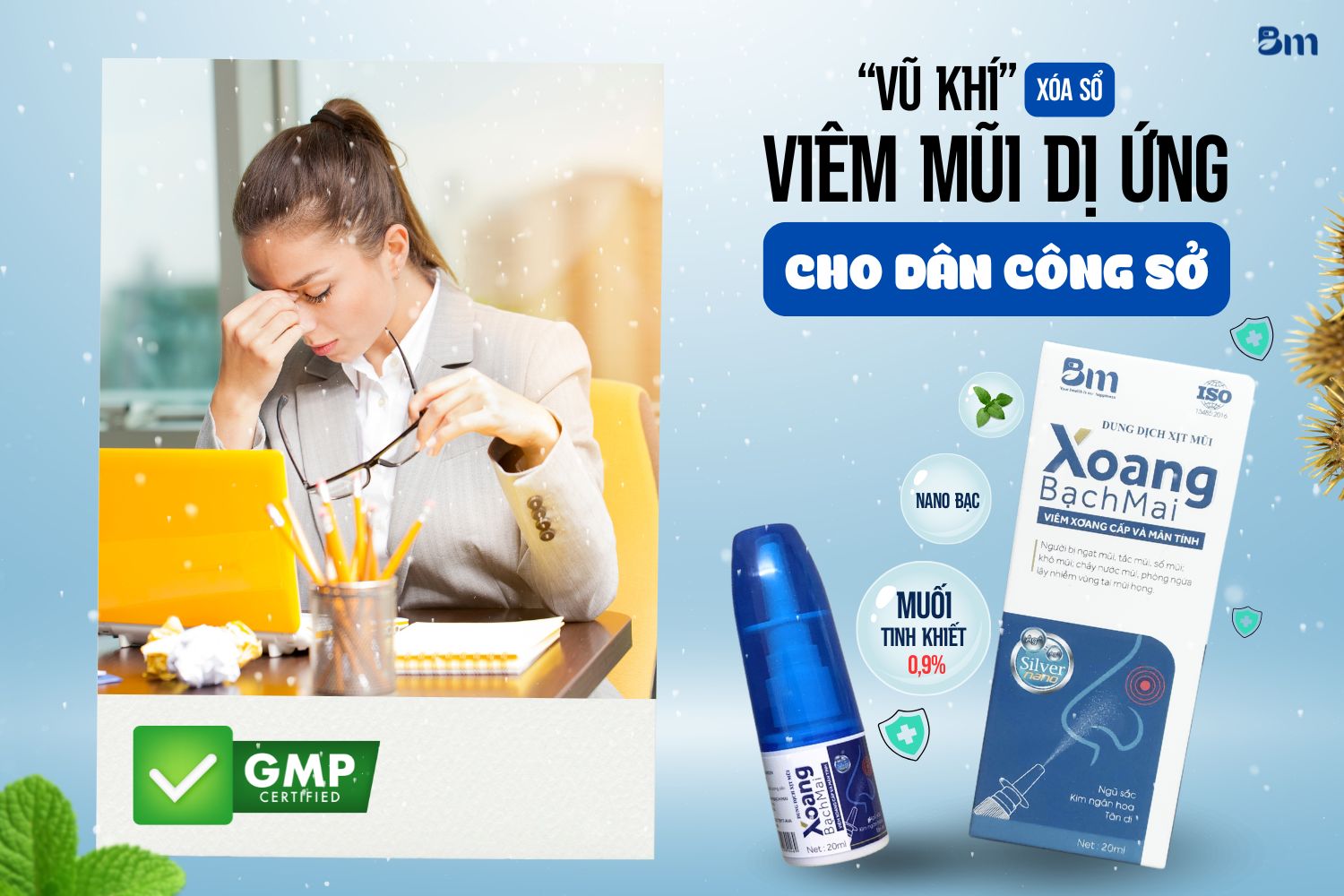 Viêm mũi dị ứng công sở: Nguyên nhân, triệu chứng và cách phòng chống