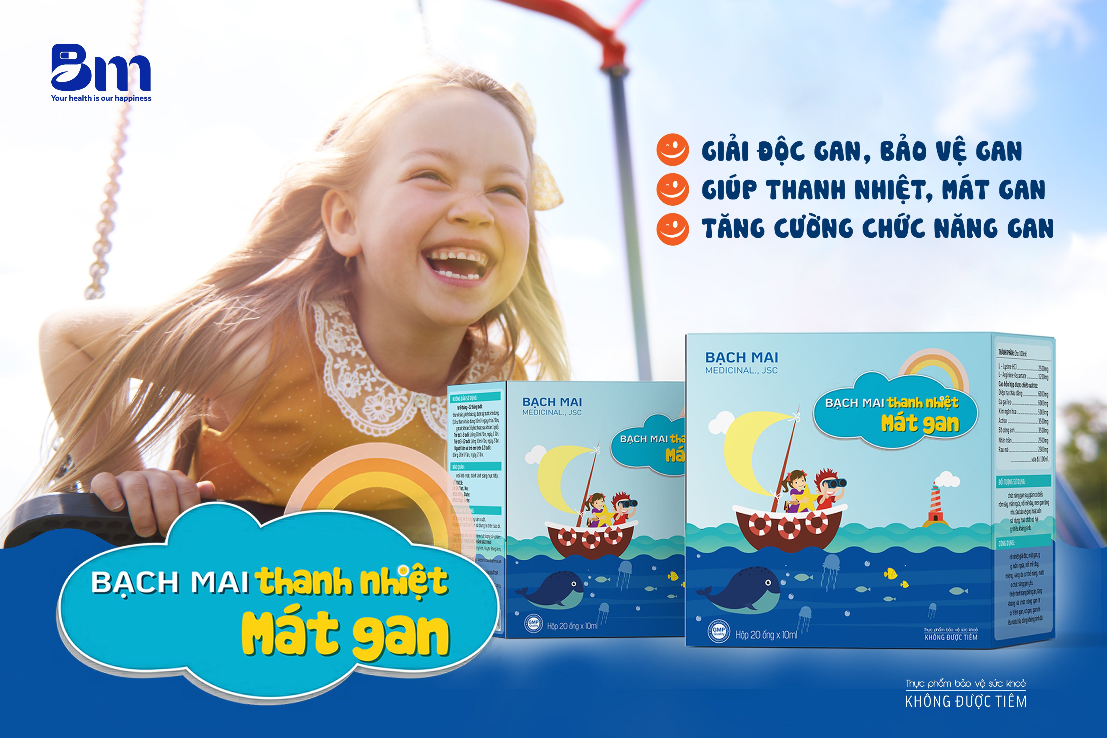 Thanh nhiệt mát gan Bạch Mai - Bảo vệ con trước mùa hè khắc nghiệt