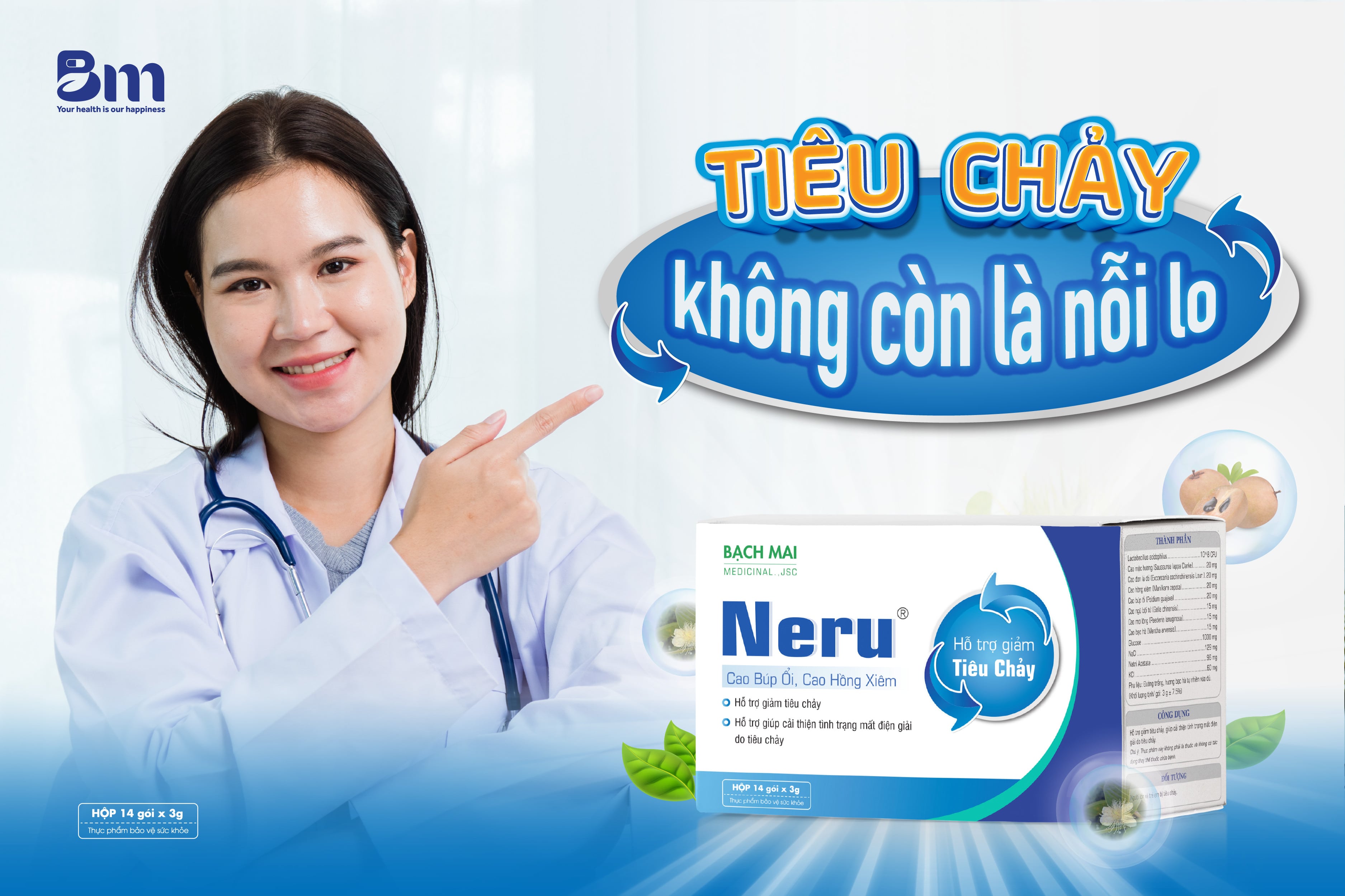 TRÁNH XA TIÊU CHẢY - THOẢI MÁI VUI CHƠI VỚI TIÊU CHẢY NERU